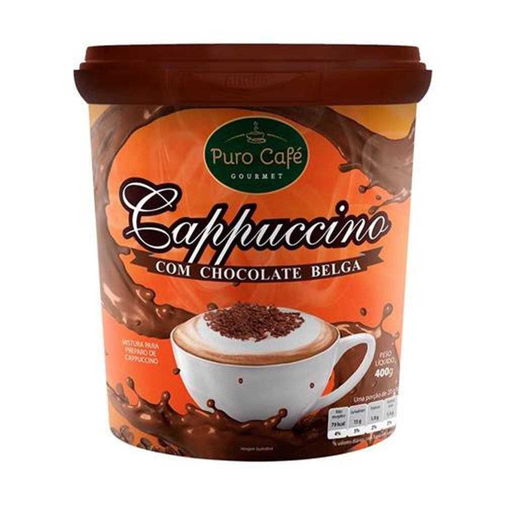 Cappuccino com Chocolate Belga 400g