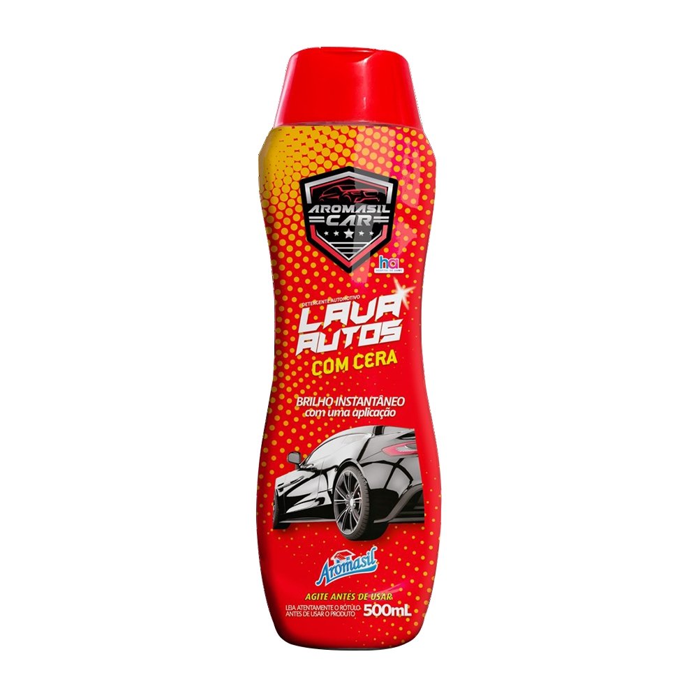 Lava Auto Com Cera Aromasil Car 500ml