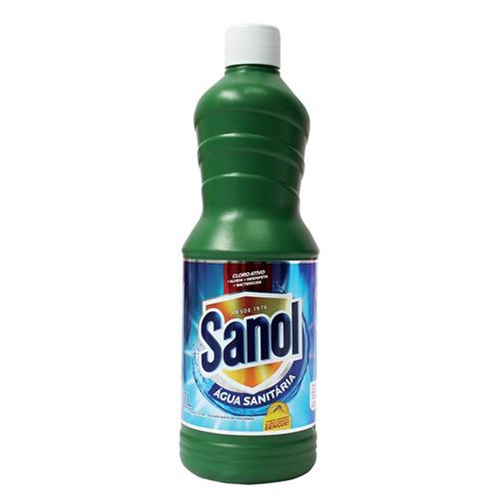 Água Sanitária Sanol 12X1L