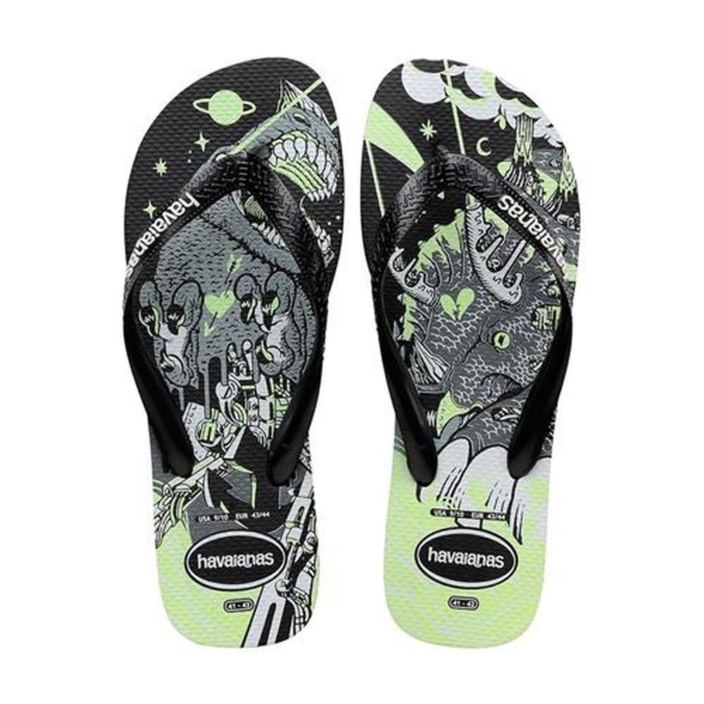 Havaianas 4 Nite Preto/Preto/Branco 37/8