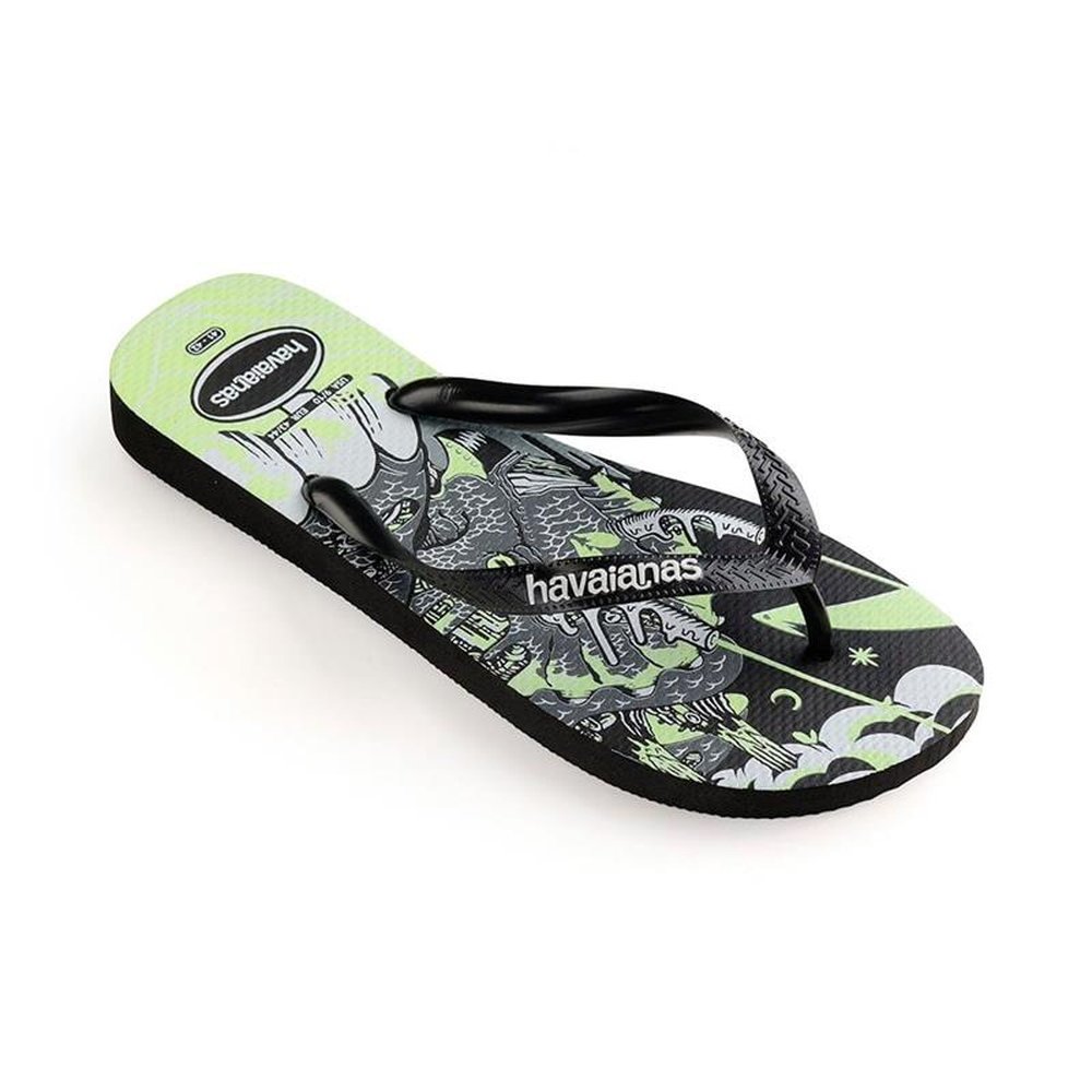 Havaianas 4 Nite Preto/Preto/Branco 37/8