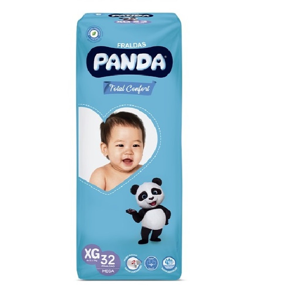 Fralda Descartavel Mega Panda XG Com 32