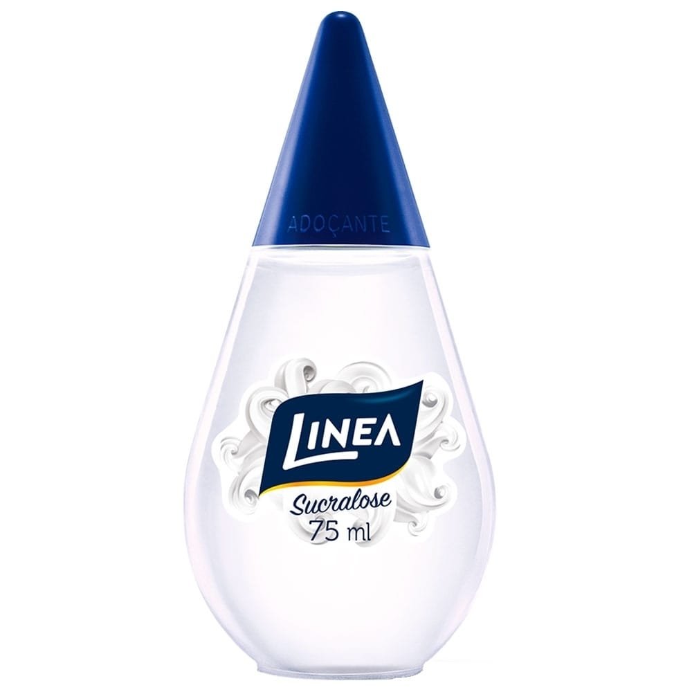Adoçante Linea Sucralose Líquido 75ml Embalagem com 6 Unidades
