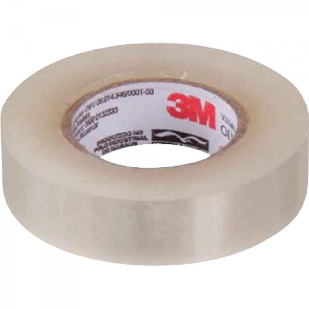 Fita Durex 12mm x 50m Transparente 3M - Pacote com 6 Unidades