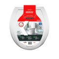 Assento Oval Special Almofadado Plus Branco