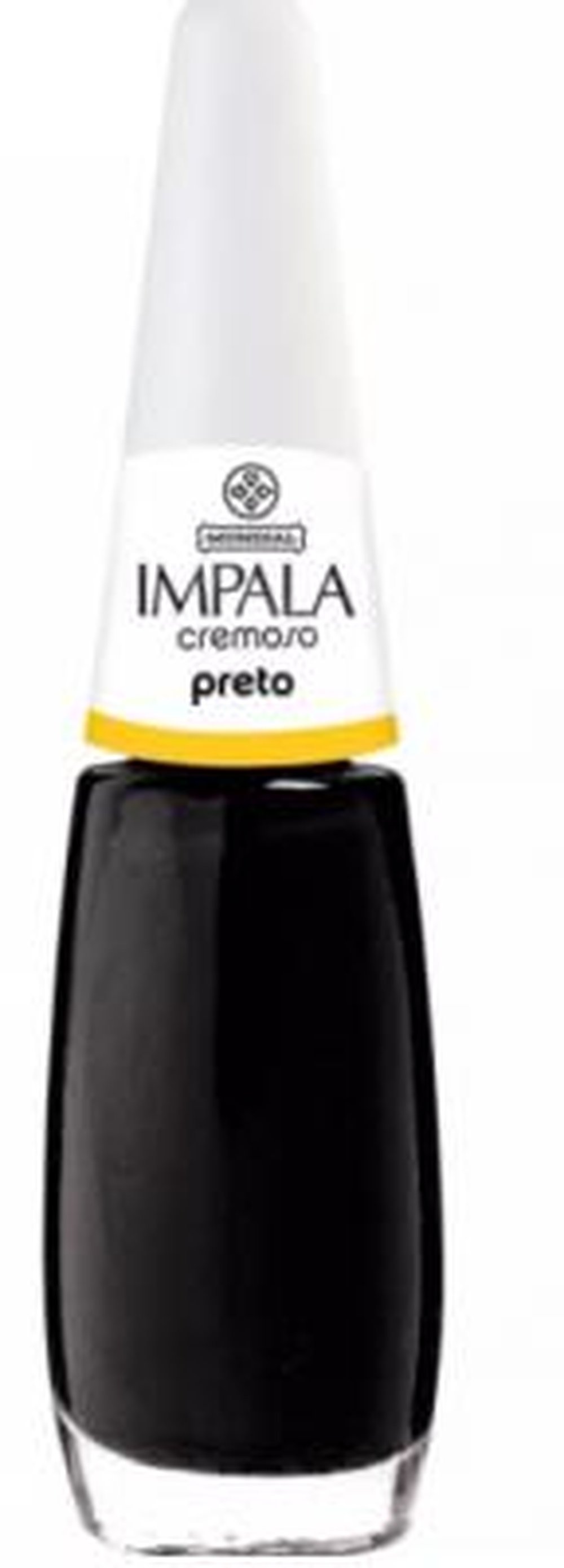 Esmalte Cremoso Preto Blister Emb. c/ 6 un. - Impala
