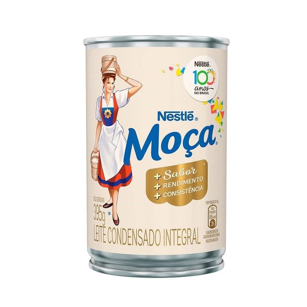 Leite Condensado Moça Lata 395g