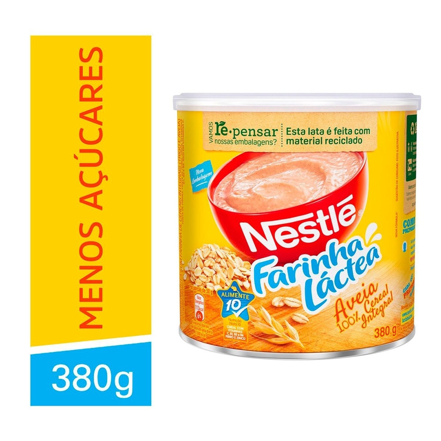 Farinha Láctea Nestlé Multigrãos 380g