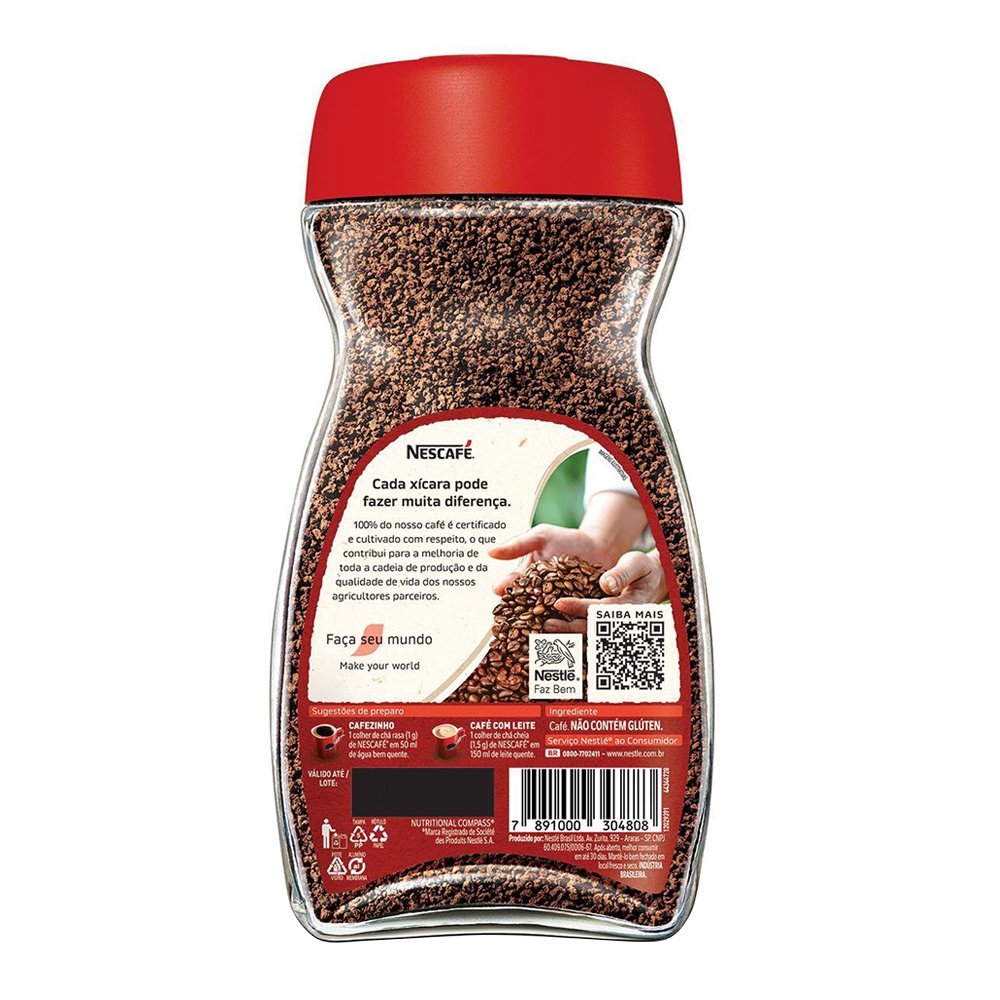 Café Solúvel Nescafé Tradição 200g