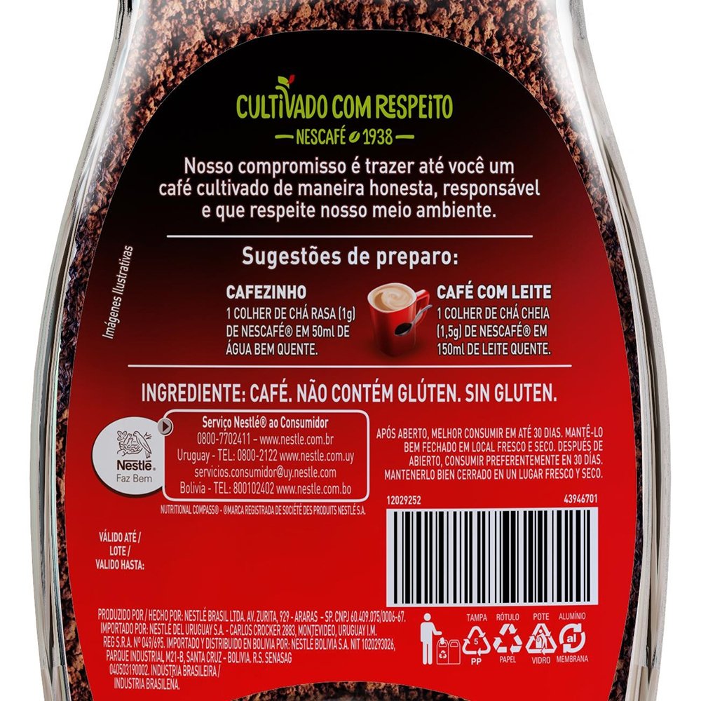 Café Solúvel Nescafé Tradição 100g