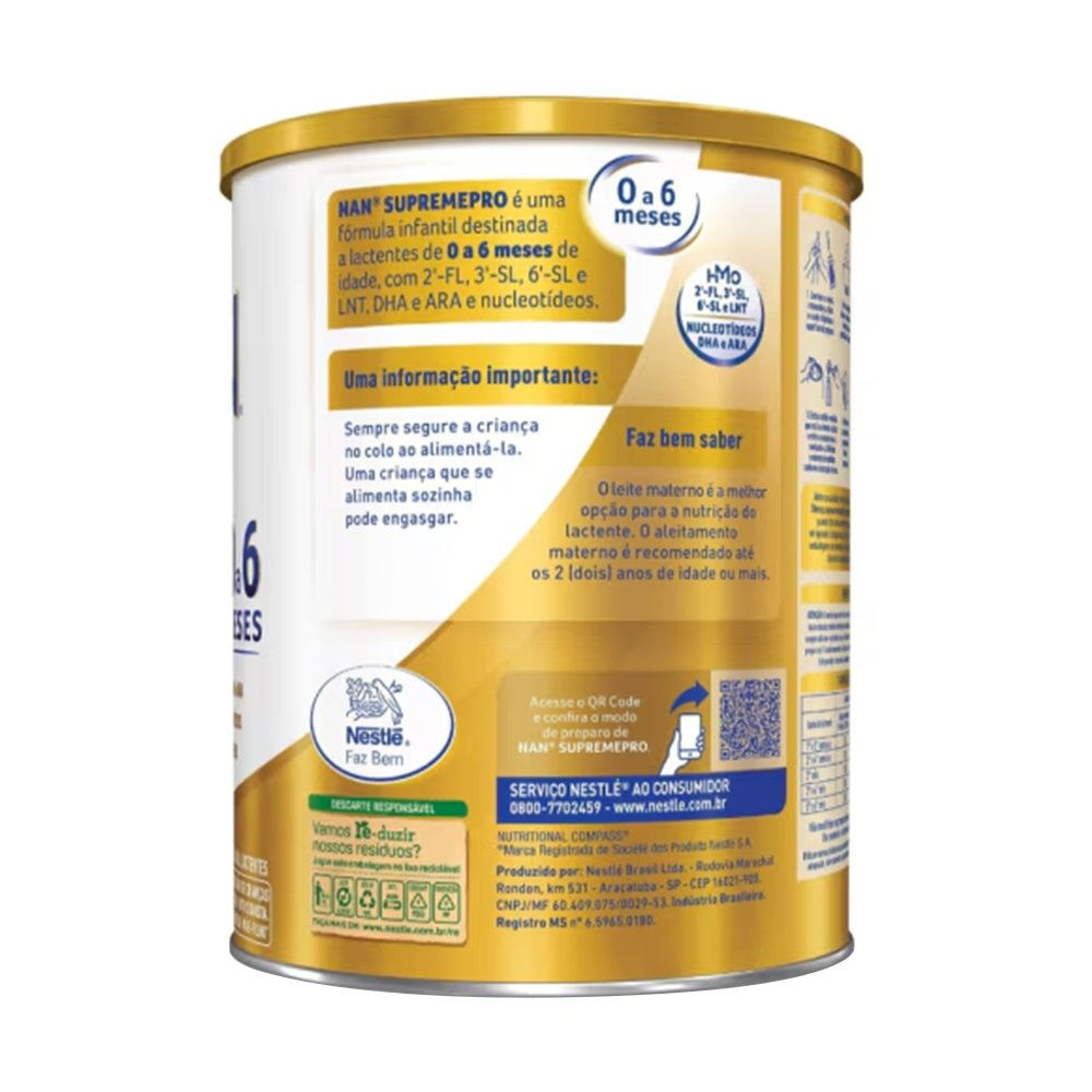 Leite em Pó Nestlé Nan Supreme 1 400g