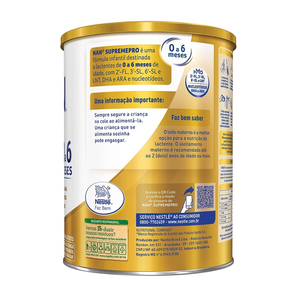 Fórmula Infantil Nan Supreme 1 800g - Nestlé