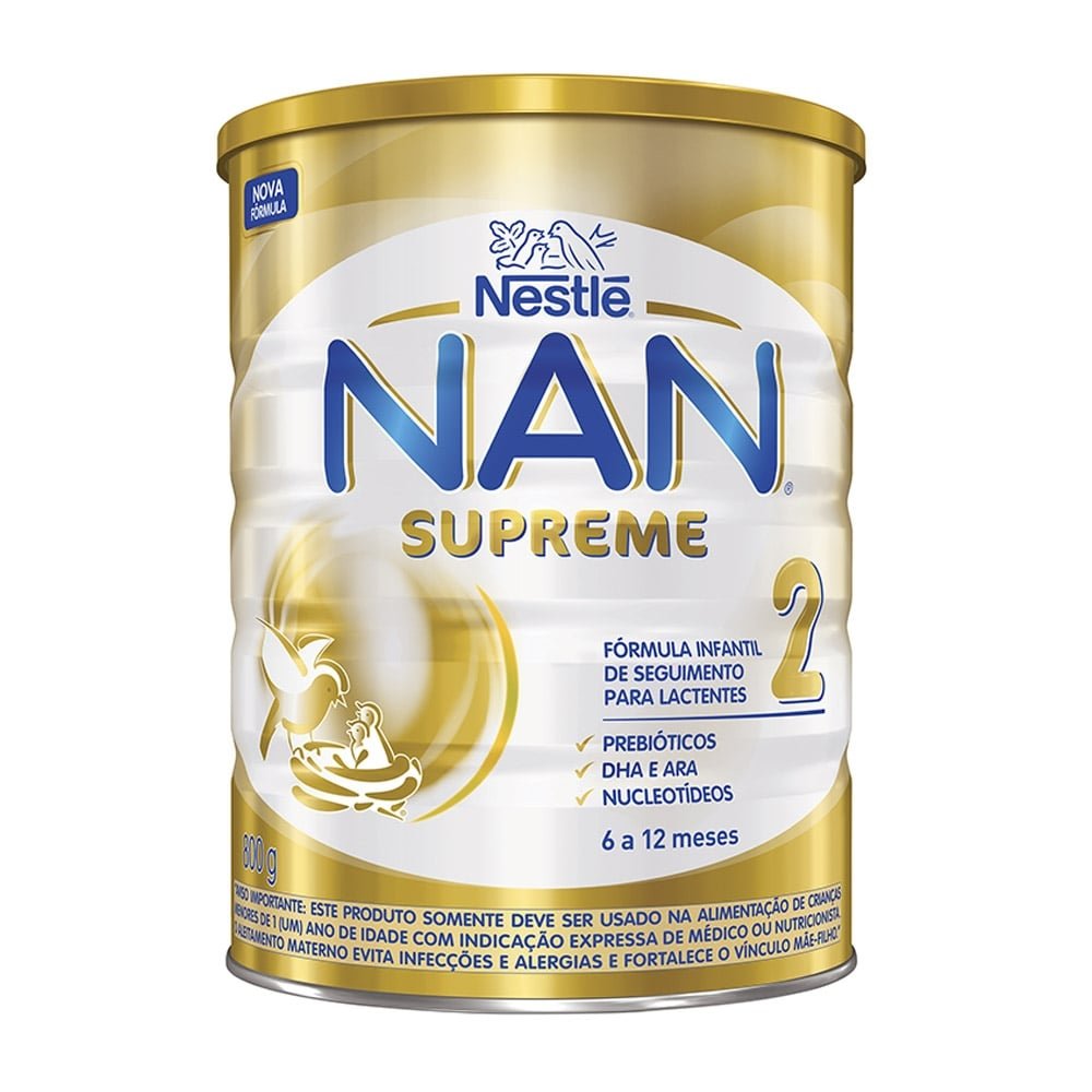 Leite em Pó Nan Supreme 2 800g - Nestlé