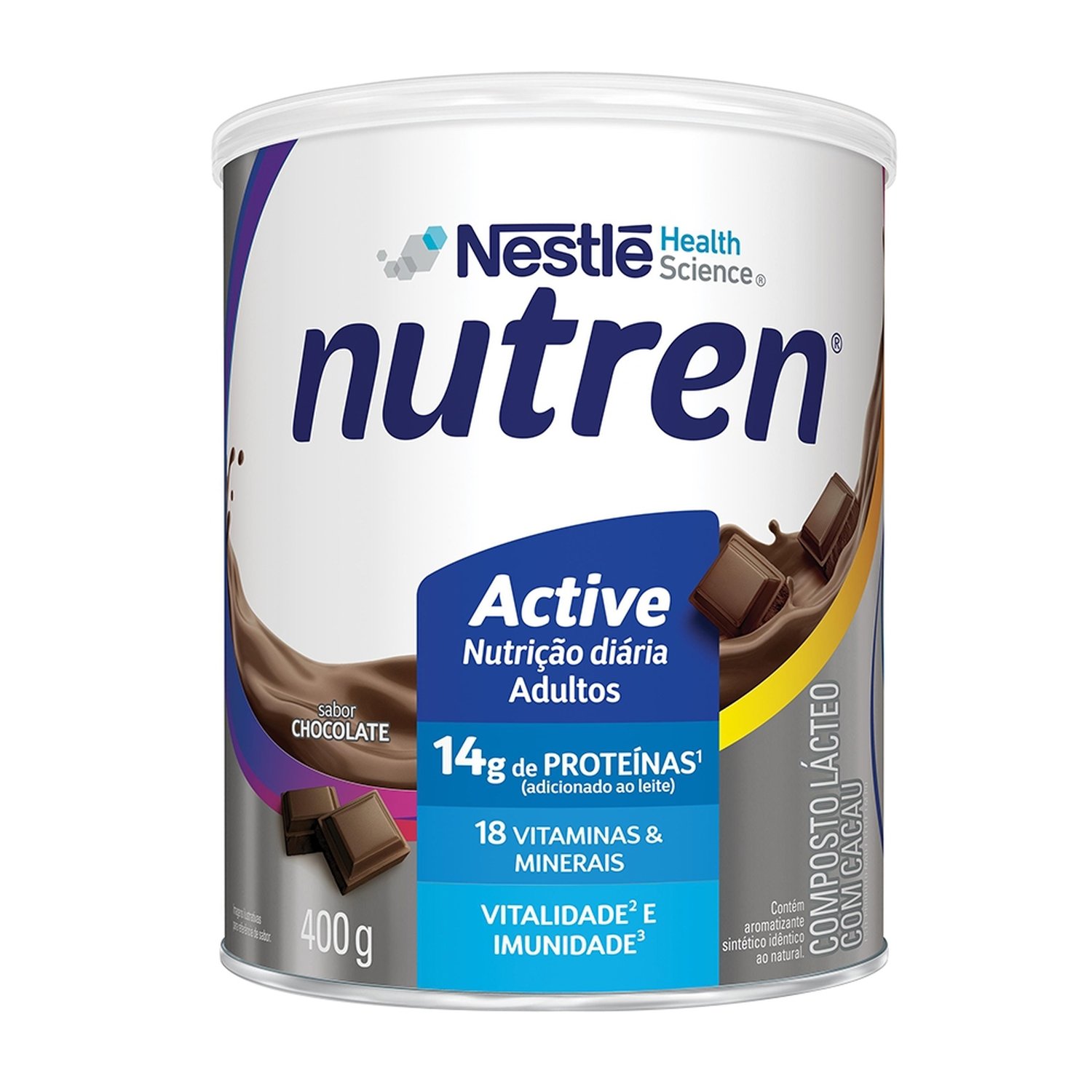 Complemento Alimentar Nutren Active Chocolate 400g