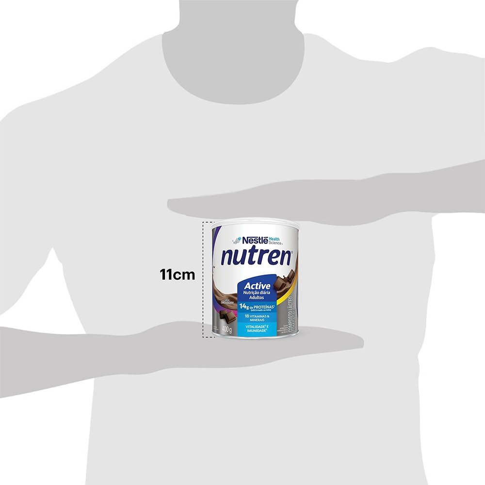 Complemento Alimentar Nutren Active Chocolate 400g