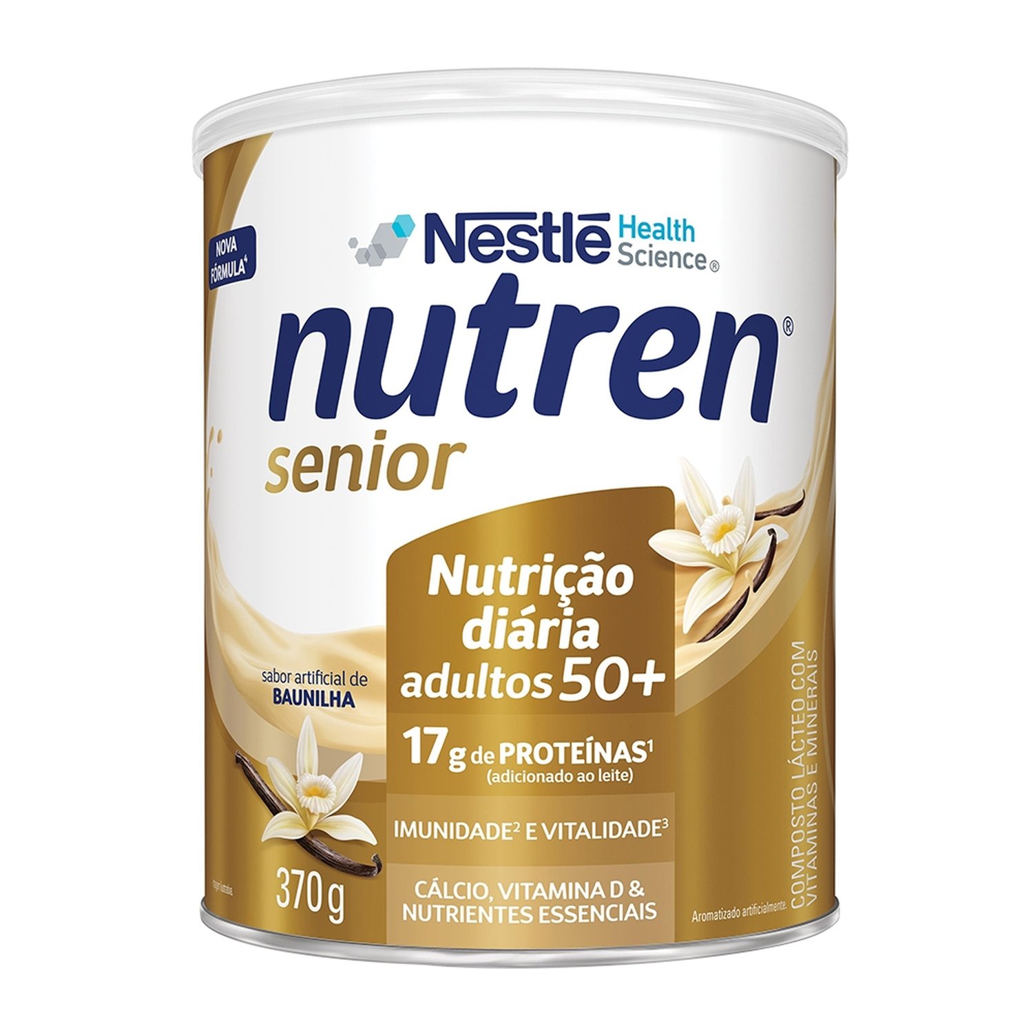 Complemento Alimentar Nutren Senior Baunilha 370g
