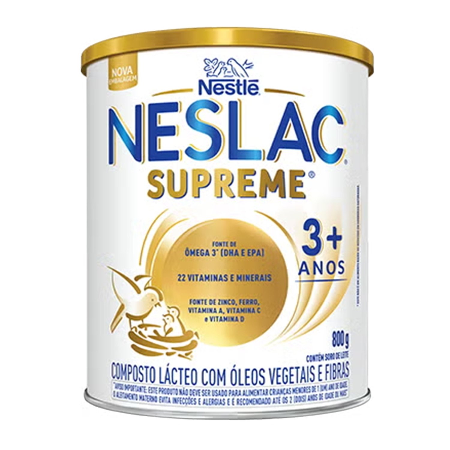 Composto Lácteo Neslac Leite em Pó Supreme 800g