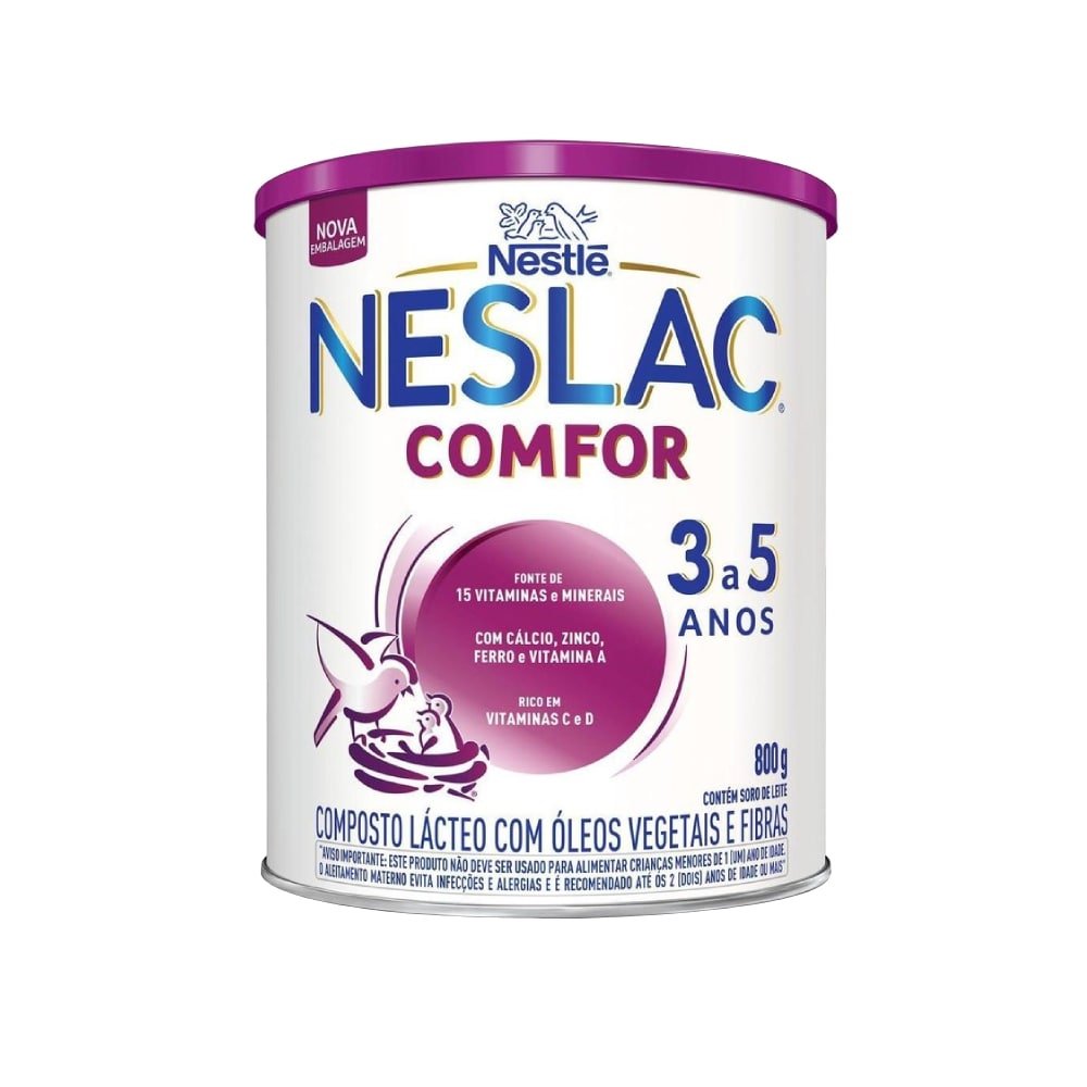 Composto Lácteo Neslac Comfor 800g
