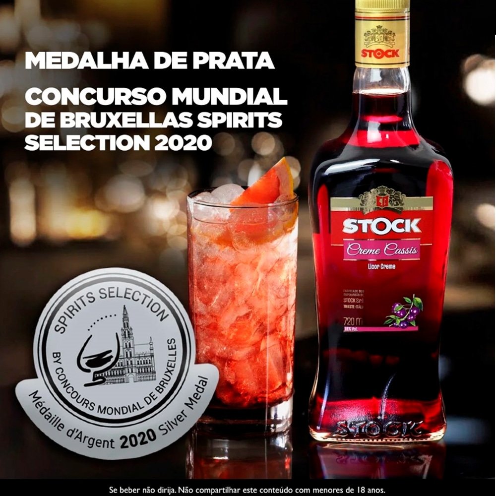 Licor Stock Creme de Cassis 720ml