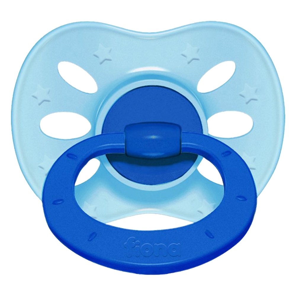 Chupeta Fiona de Silicone Clássica Ortodôntico Tamanho 2 Azul