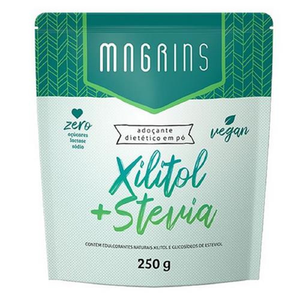 Magrins Xilitol + Stevia Pouch 250g