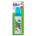 Mamadeira Lillo Divertida com Bico de Silicone Ortodôntico Tamanho 2 Azul 240ml