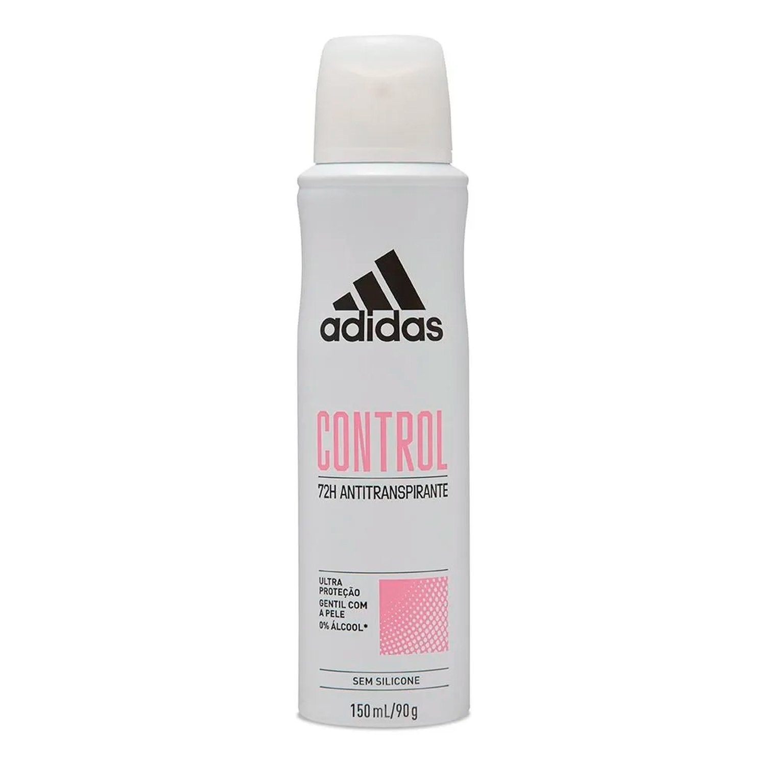 Desodorante Adidas Aerossol Feminino Antitranspirante Control 72 Horas 150ml