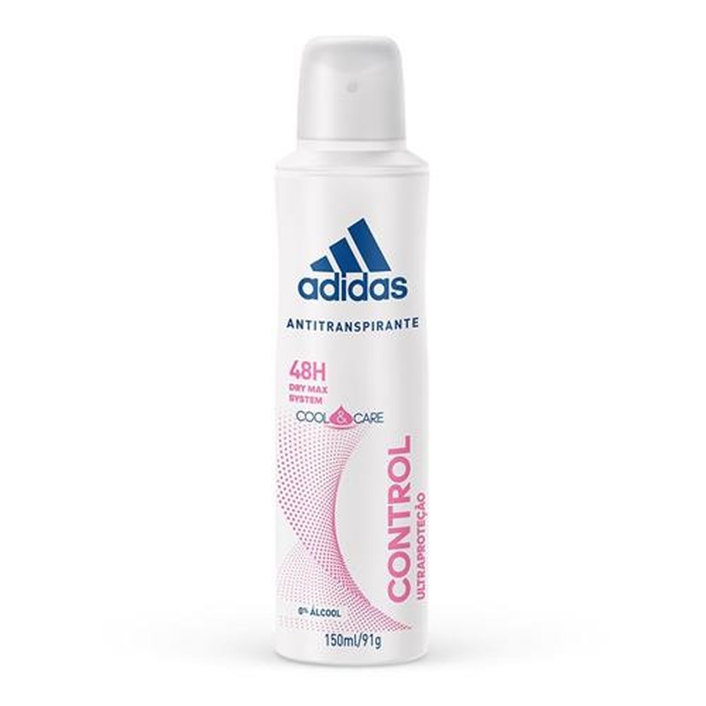 Desodorante Adidas Aerosol Feminino Control 48 Horas 150ml