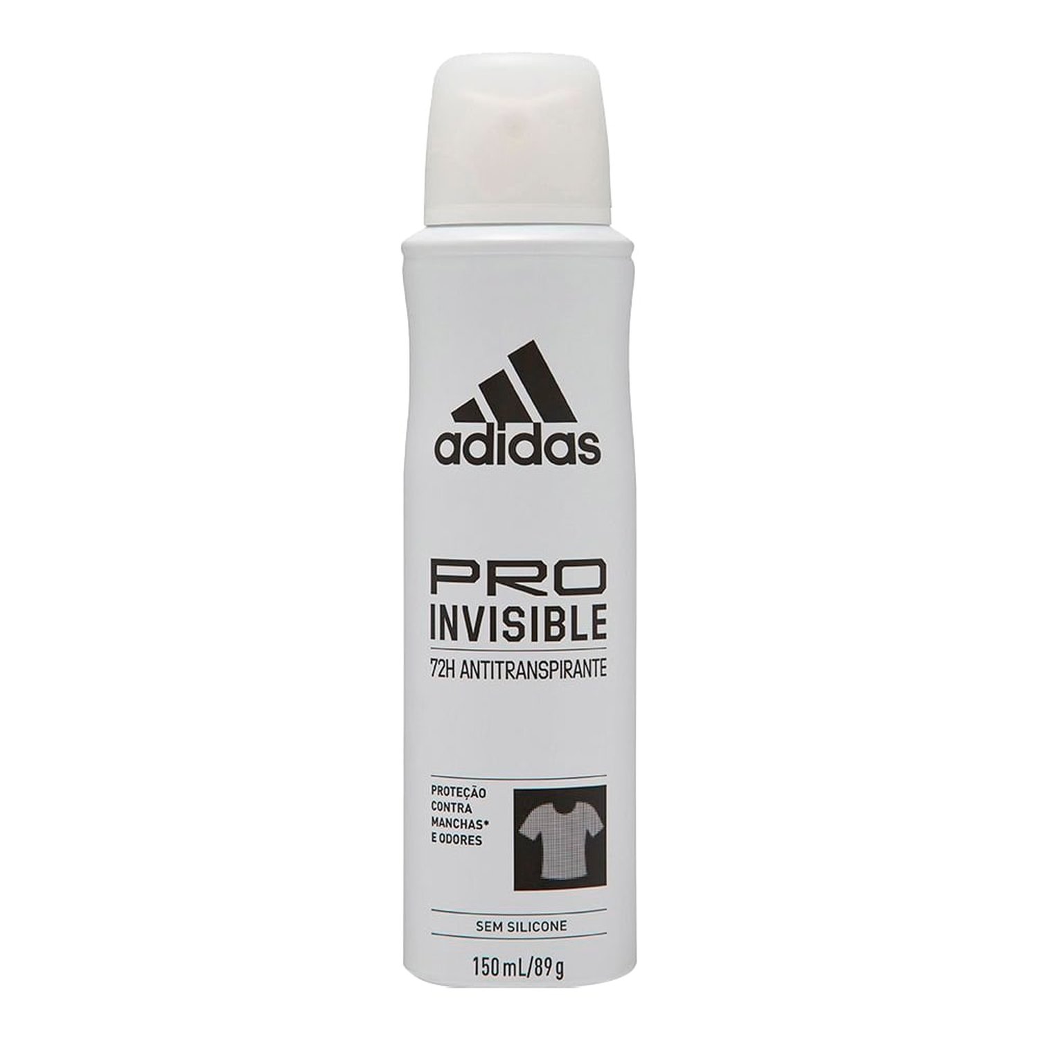 Desodorante Adidas Aerossol Antitranspirante Feminino Pro Invisible 150ml