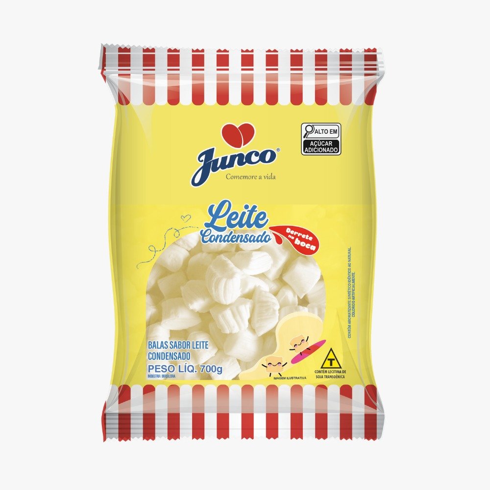Bala de Coco para Aniversário sabor Leite Condensado Junco 700g
