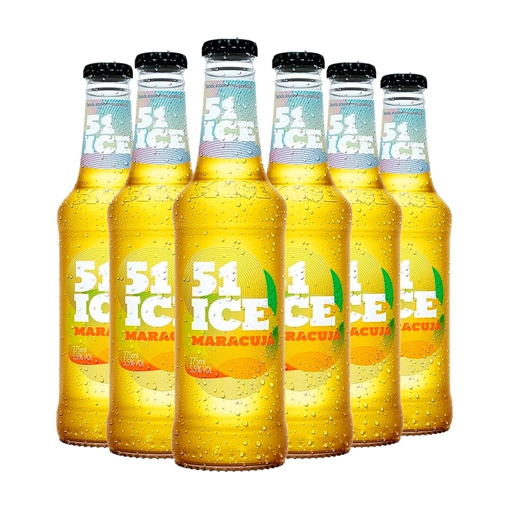 Ice 51 Maracujá 6x275ml