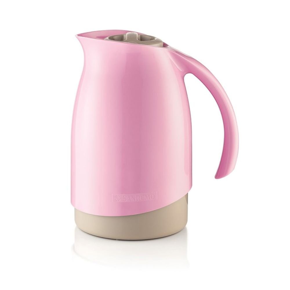 Bule Termico Plastico Cuidar 700Ml Rosa
