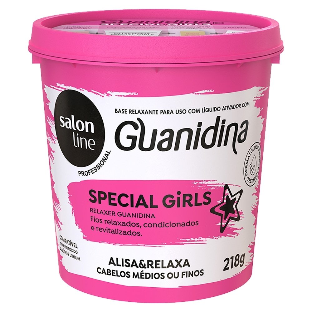 Alisante Creme Salon Line Guanidina Special Girls 218g
