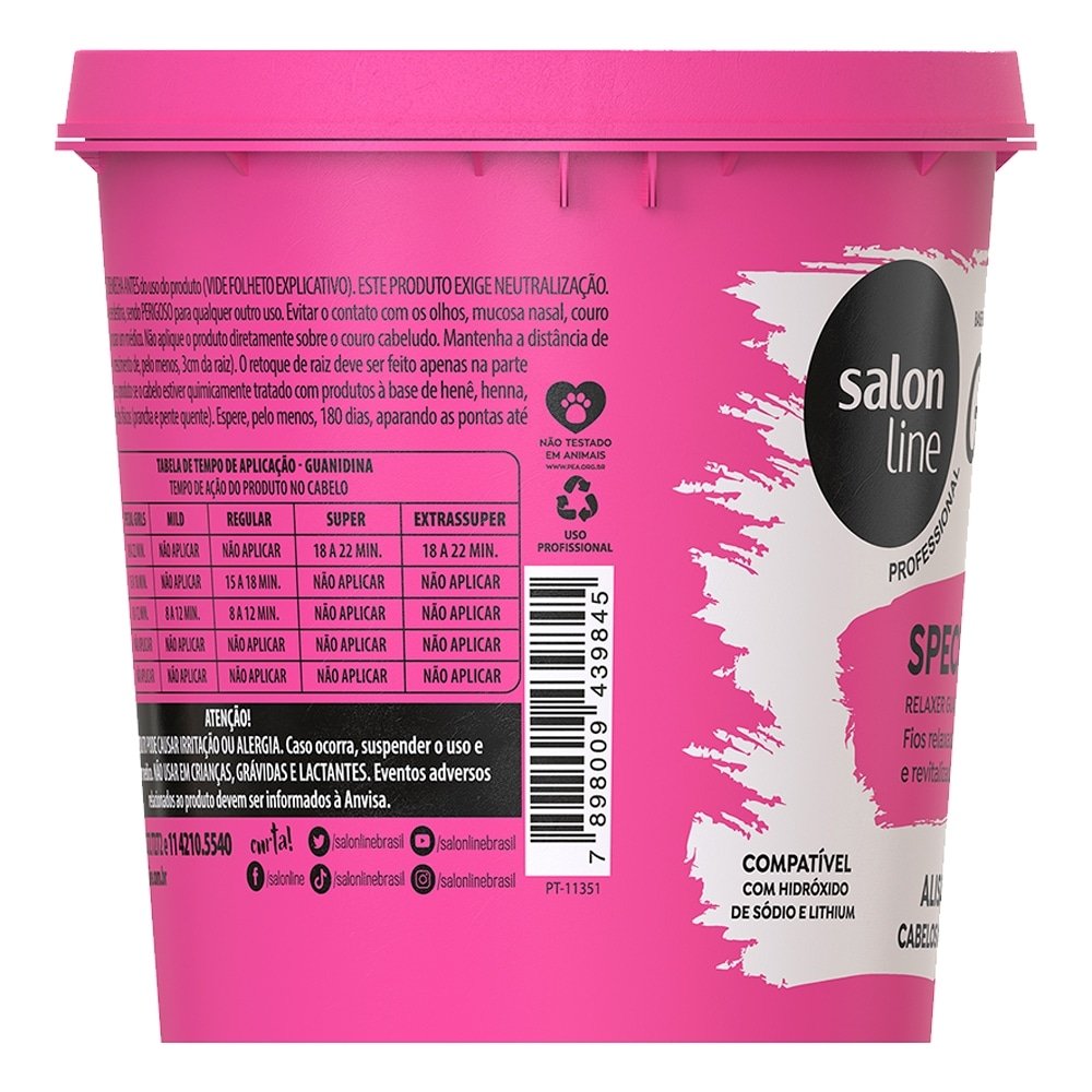Alisante Creme Salon Line Guanidina Special Girls 218g