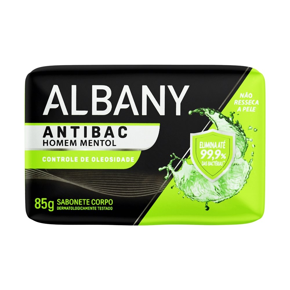 SAB.ALBANY 12X85G HOMEM MENTOL