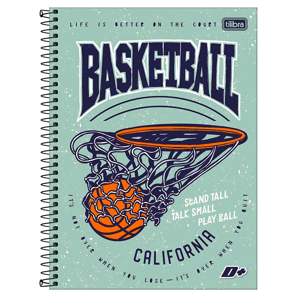Caderno Espiral Tilibra Universitário Capa Dura Mais+ 20 Matérias 400 Folhas - Embalagem com 2 Unidades (Sortidos)