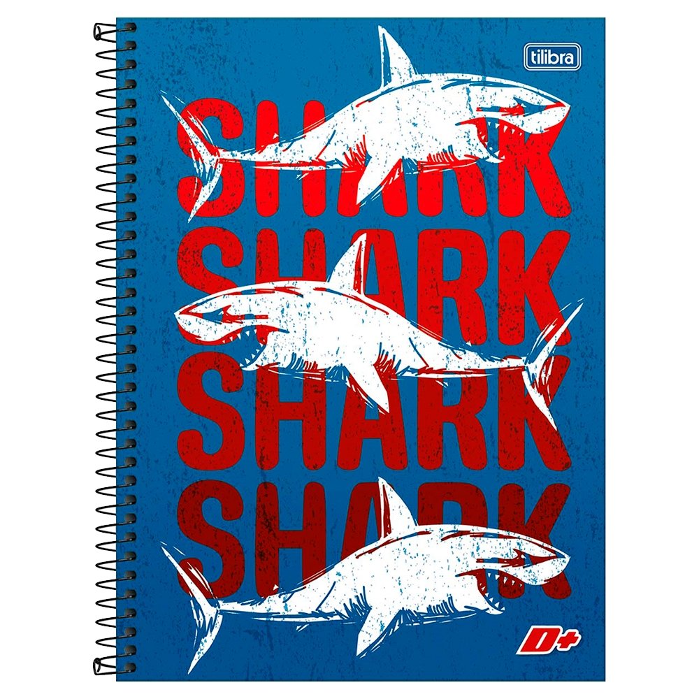 Caderno Espiral Tilibra Universitário Capa Dura Mais+ 20 Matérias 400 Folhas - Embalagem com 2 Unidades (Sortidos)