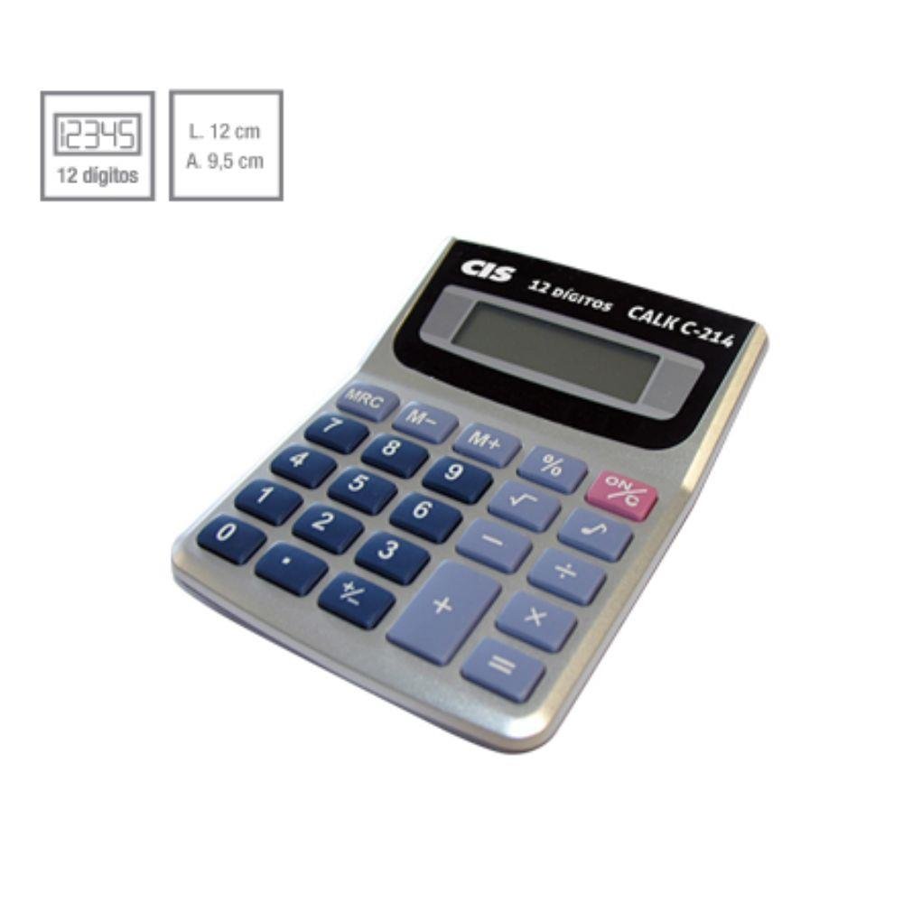 Calculadora De Mesa Cis 12 Dig C-214