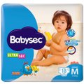 Fralda Babysec Ultra Jumbinho M 8 Pacotes Com 18 Unidades