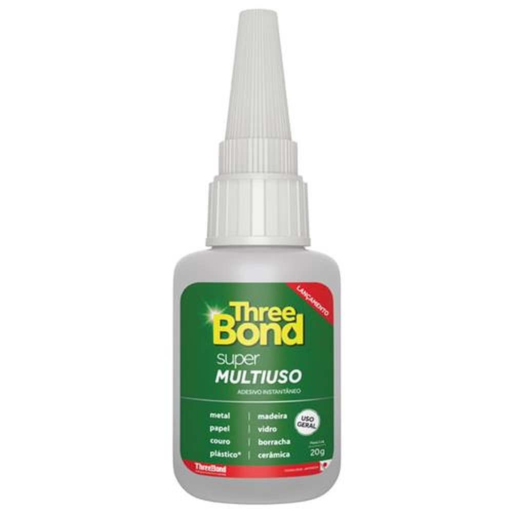 Cola Instantânea Three Bond Multiuso 20g