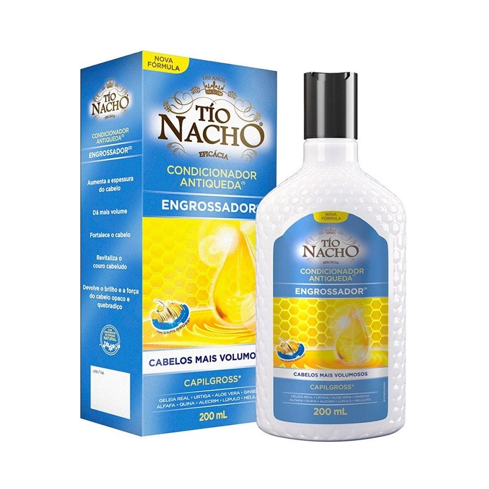 Condicionador Tio Nacho Antiqueda Engrossador 200ml