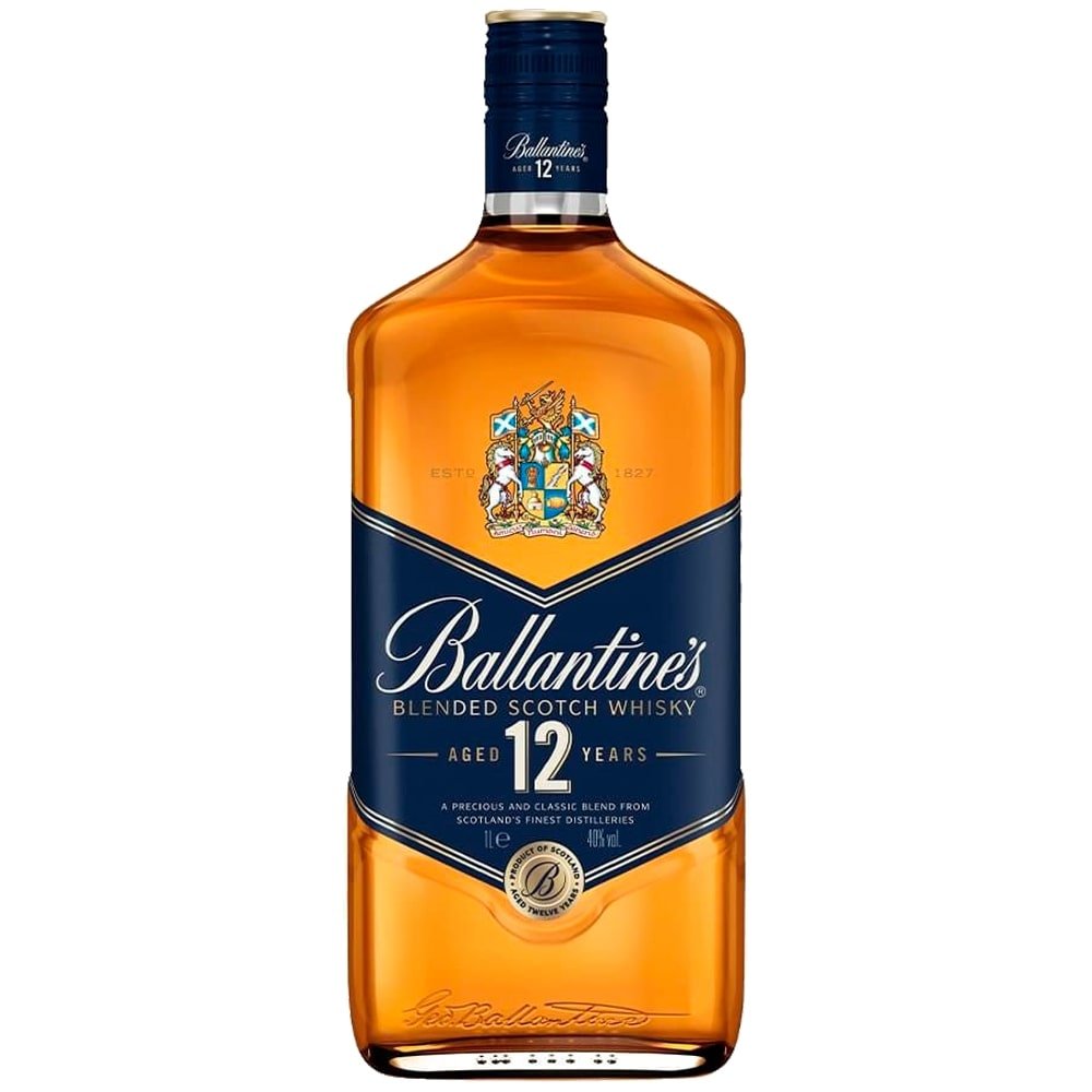 Whisky Ballantine's 12 Anos Blended Escocês 1 Litro