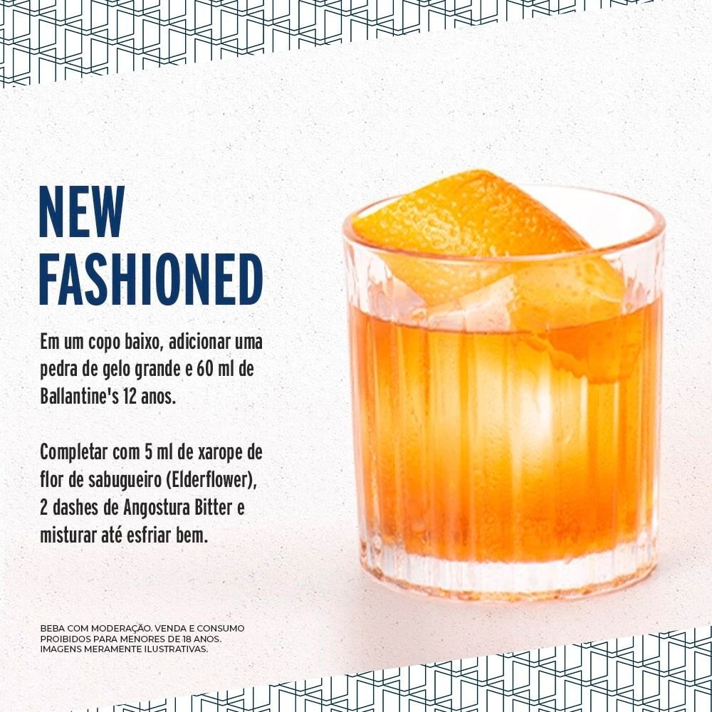 Whisky Ballantine's 12 Anos Blended Escocês 1 Litro