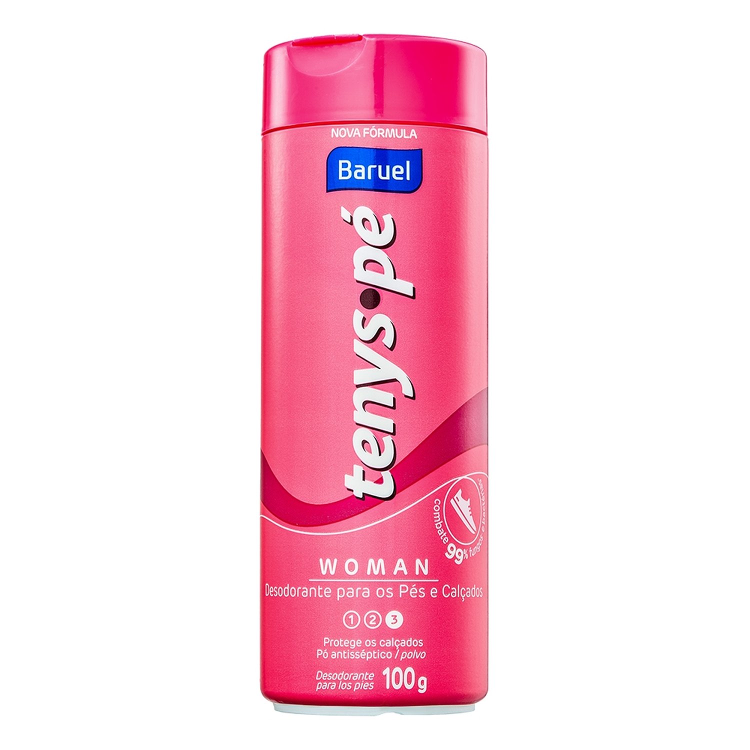 Desodorante para os Pés Tenys Pé Baruel em Pó - Woman, 100g