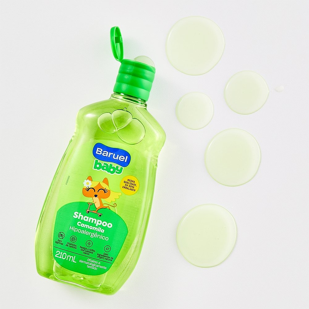 Shampoo Baruel Baby Camomila N 210ml