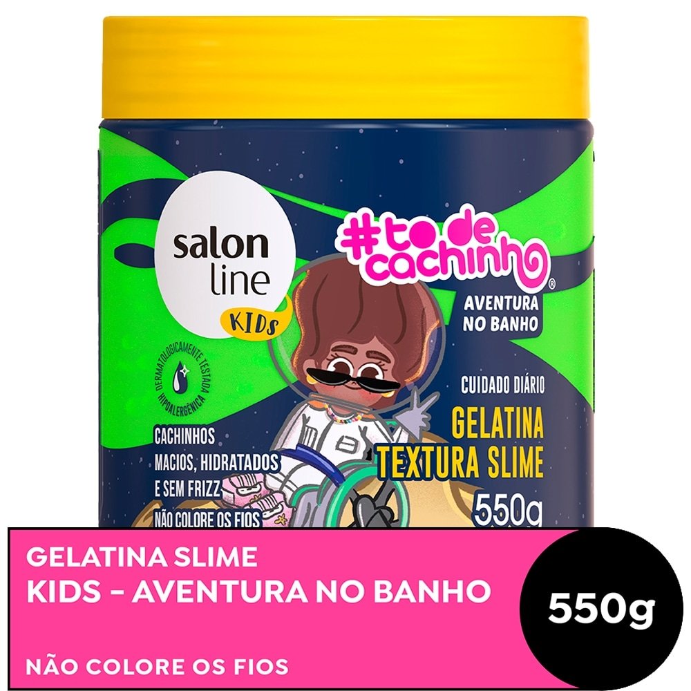 Gelatina Capilar Salon Line To de Cachinhos Kids 550G
