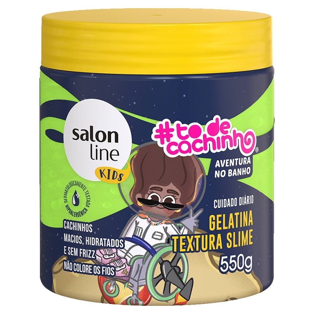 Gelatina Capilar Salon Line To de Cachinhos Kids 550G