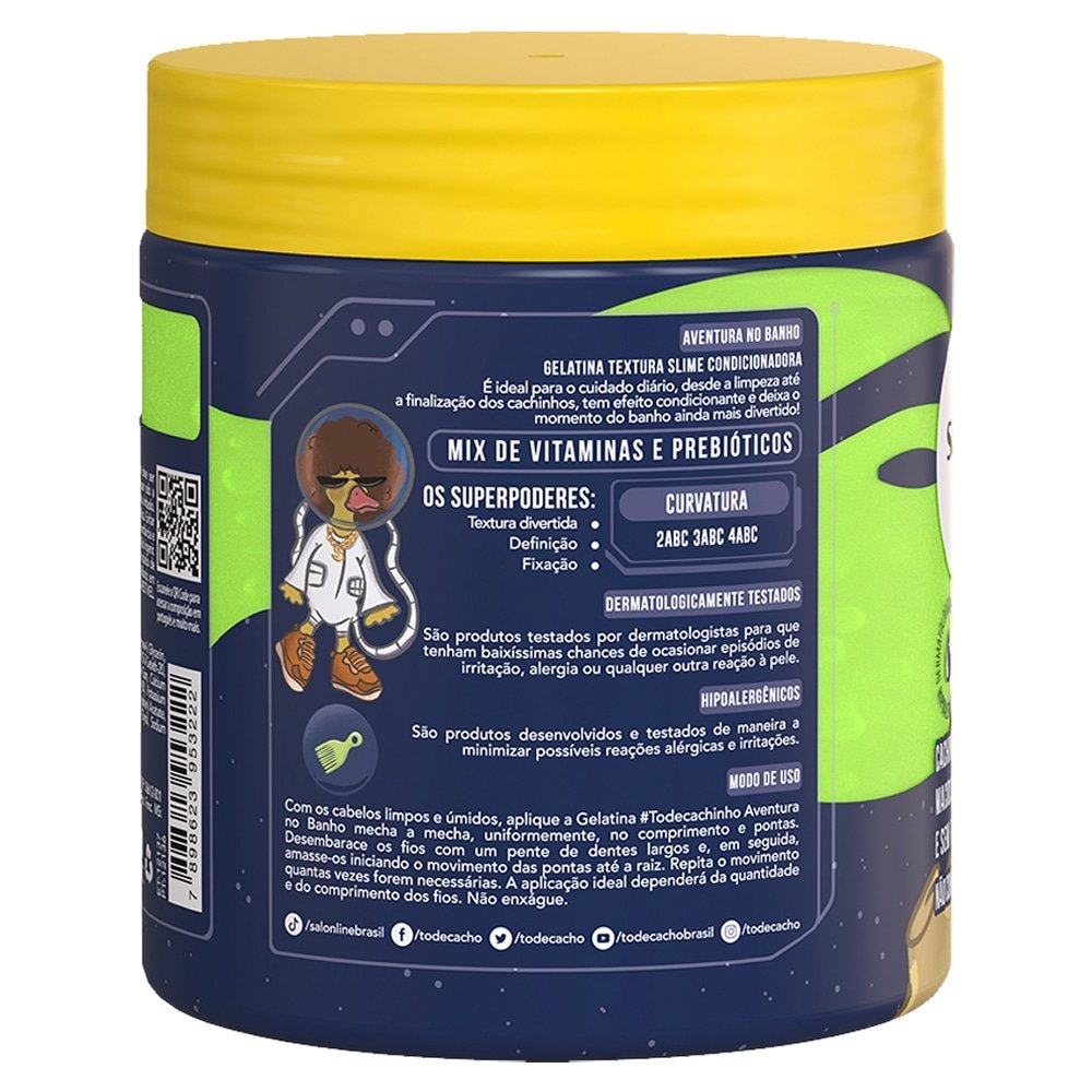 Gelatina Capilar Salon Line To de Cachinhos Kids 550G