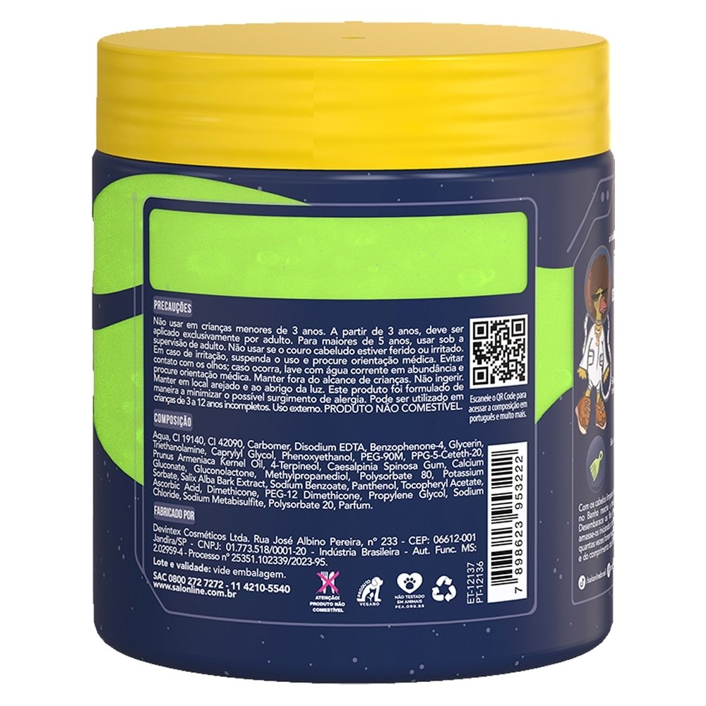 Gelatina Capilar Salon Line To de Cachinhos Kids 550G