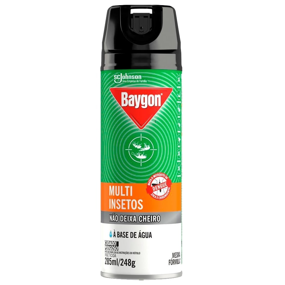 Inseticida Aerossol Baygon MultiPlus 285ml